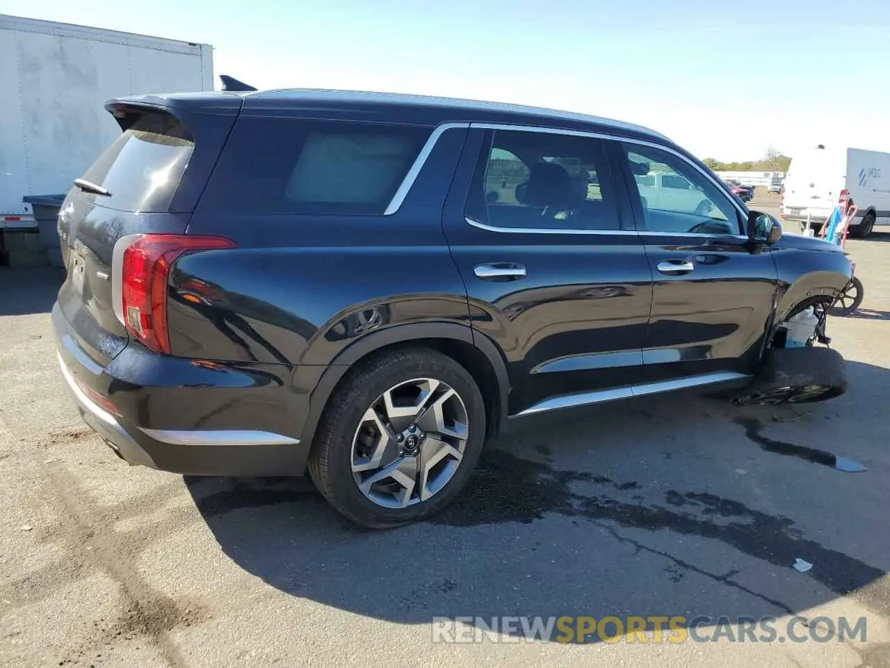 3 Photograph of a damaged car KM8R4DGE9PU634359 HYUNDAI PALISADE 2023