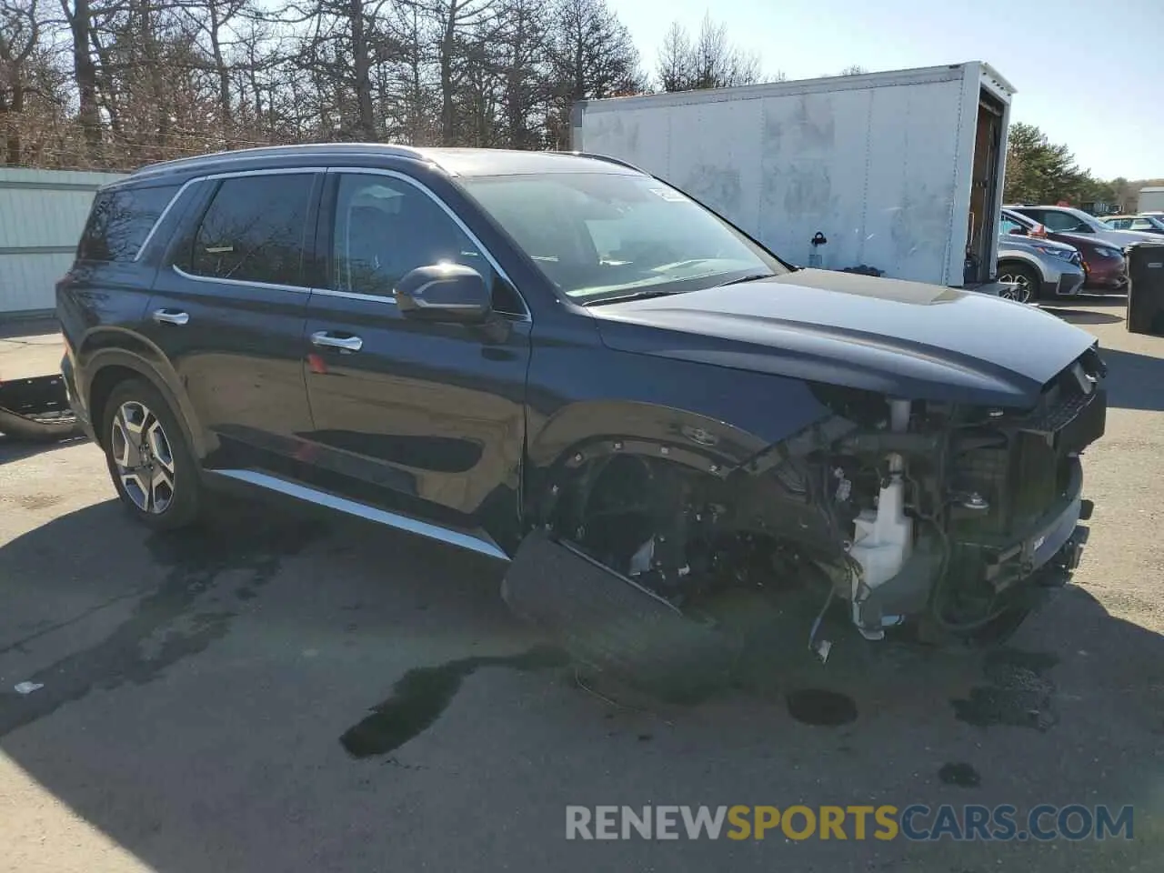 4 Photograph of a damaged car KM8R4DGE9PU634359 HYUNDAI PALISADE 2023