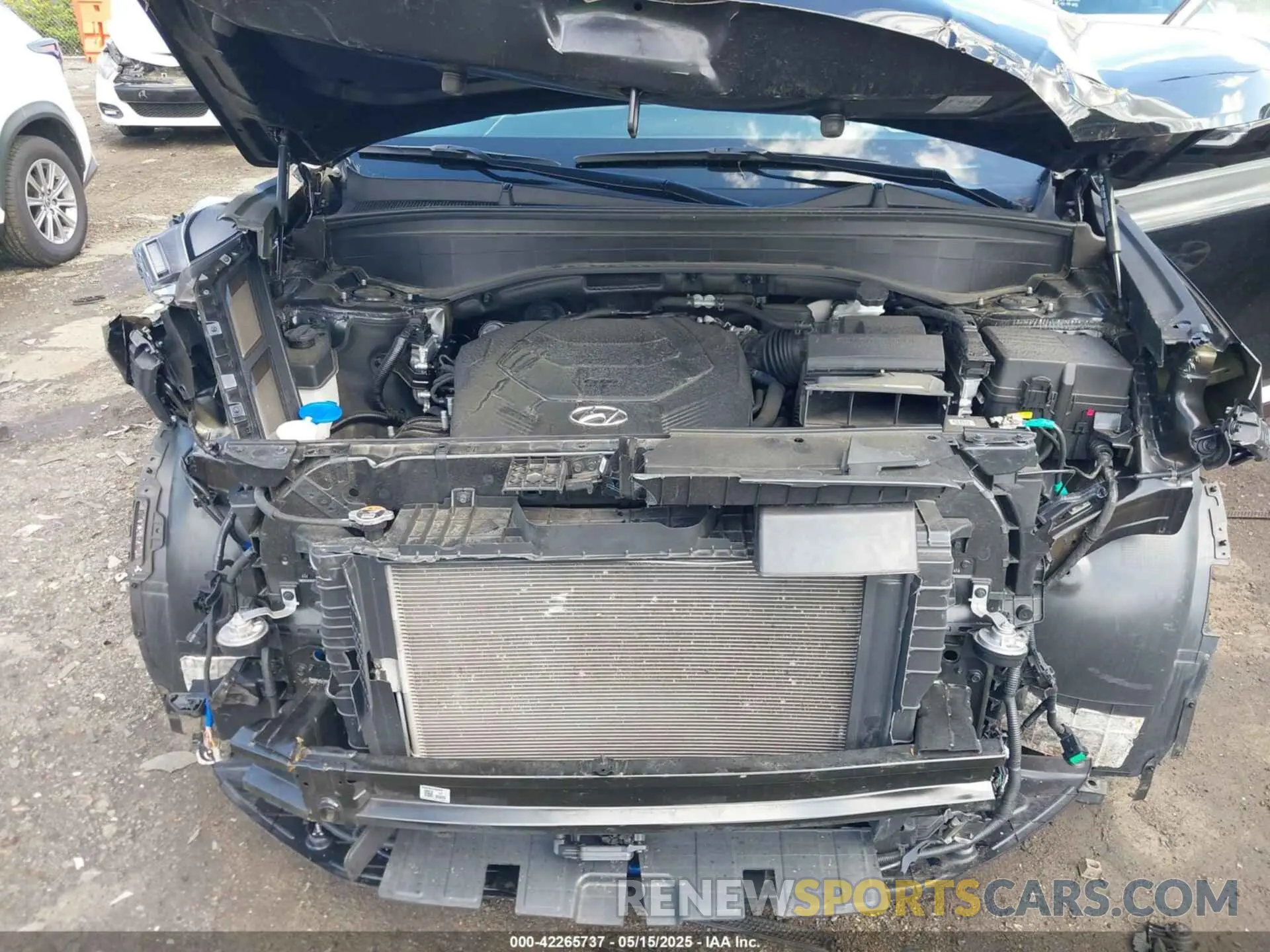 10 Photograph of a damaged car KM8R4DGEXPU625217 HYUNDAI PALISADE 2023