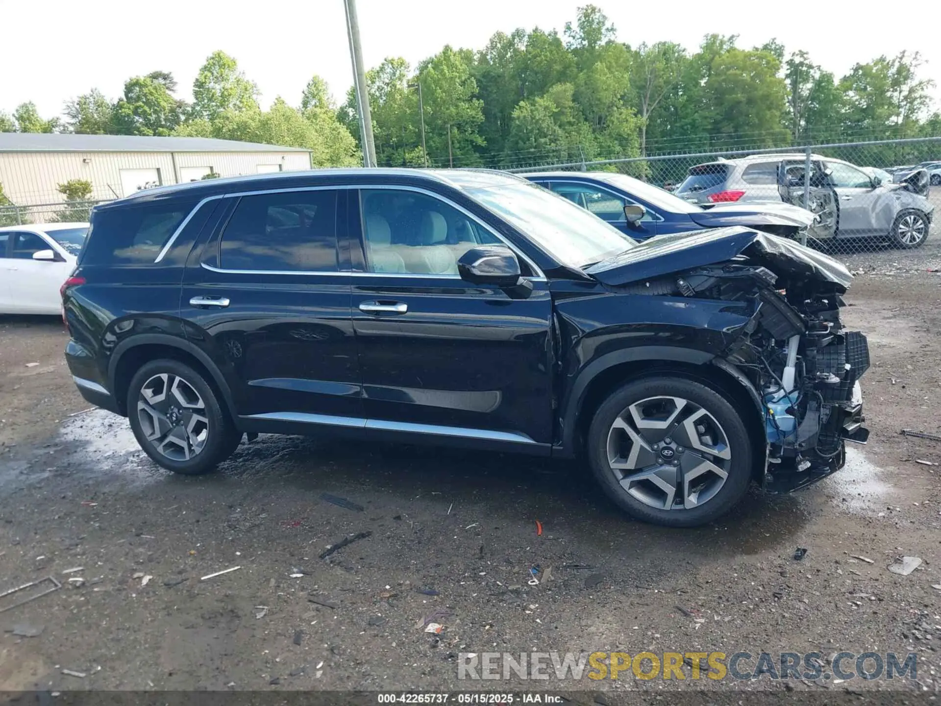14 Photograph of a damaged car KM8R4DGEXPU625217 HYUNDAI PALISADE 2023
