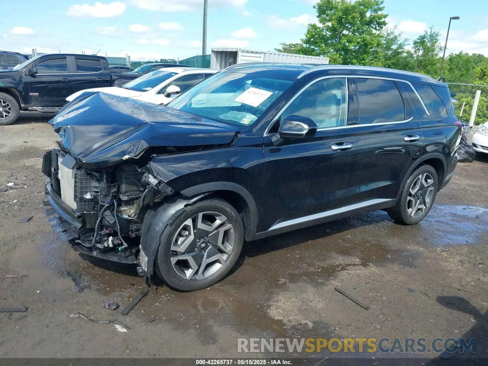 15 Photograph of a damaged car KM8R4DGEXPU625217 HYUNDAI PALISADE 2023