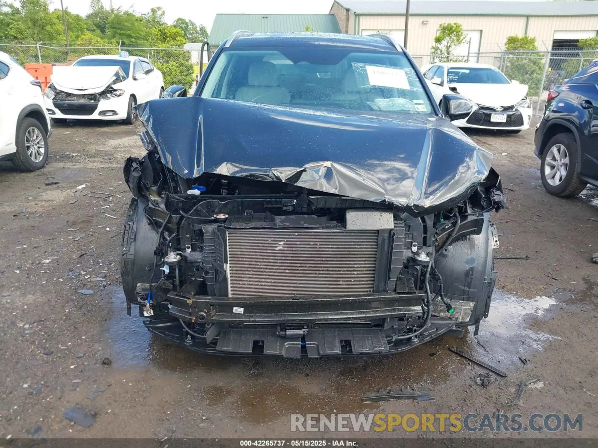 6 Photograph of a damaged car KM8R4DGEXPU625217 HYUNDAI PALISADE 2023