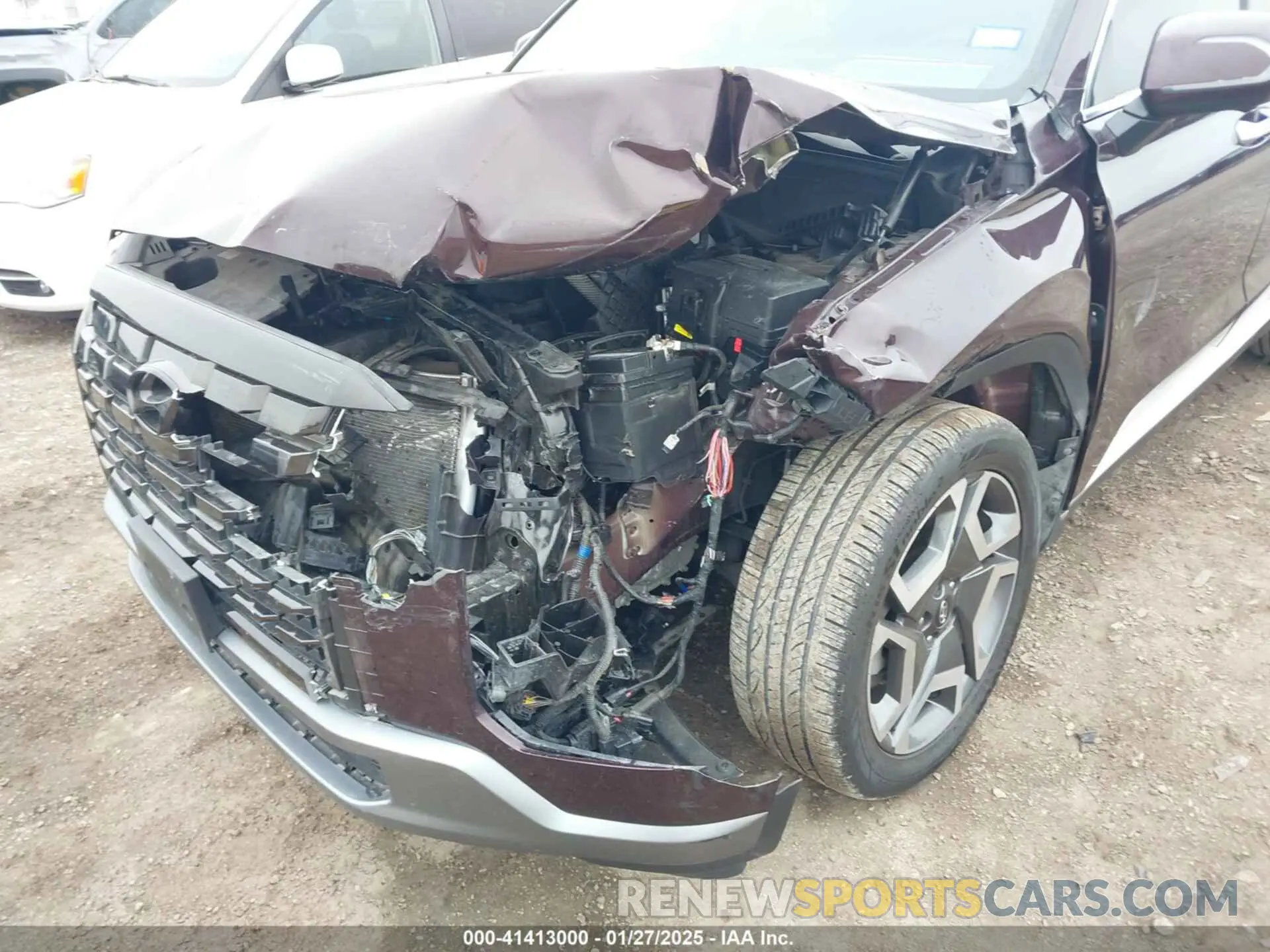 6 Photograph of a damaged car KM8R54GE0PU514155 HYUNDAI PALISADE 2023