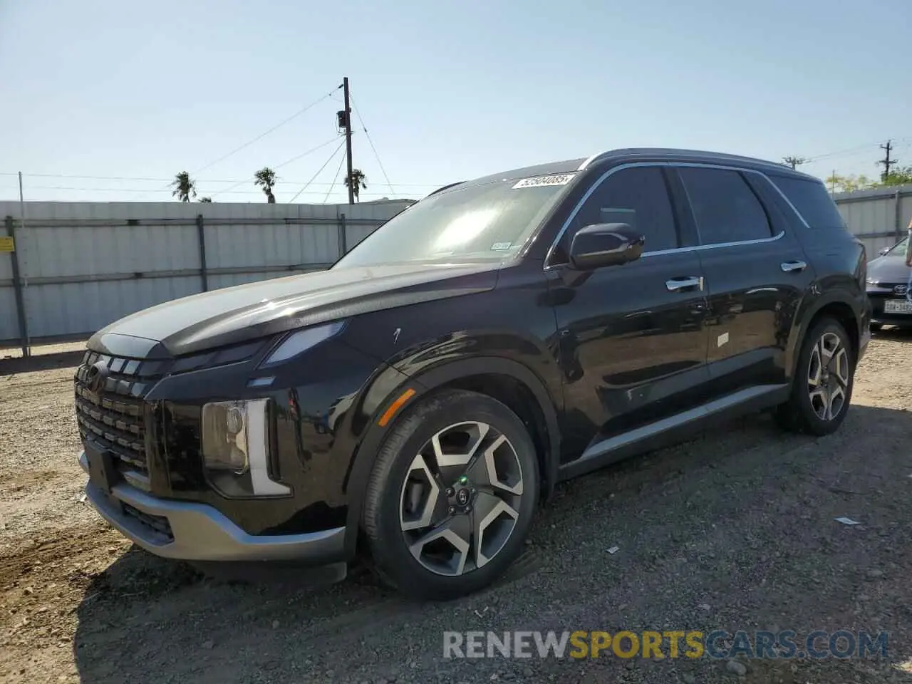 1 Photograph of a damaged car KM8R54GE5PU561536 HYUNDAI PALISADE 2023