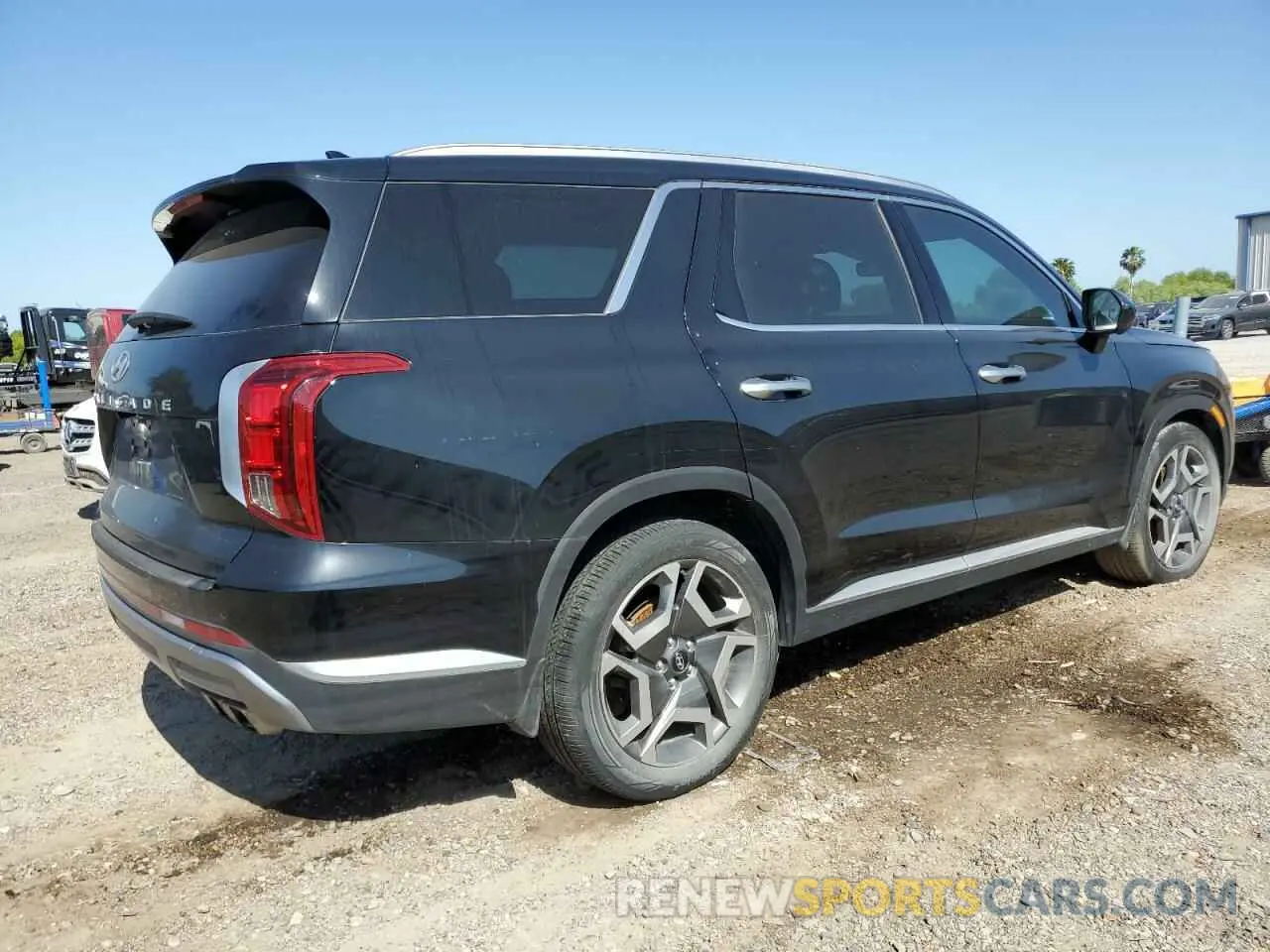 3 Photograph of a damaged car KM8R54GE5PU561536 HYUNDAI PALISADE 2023