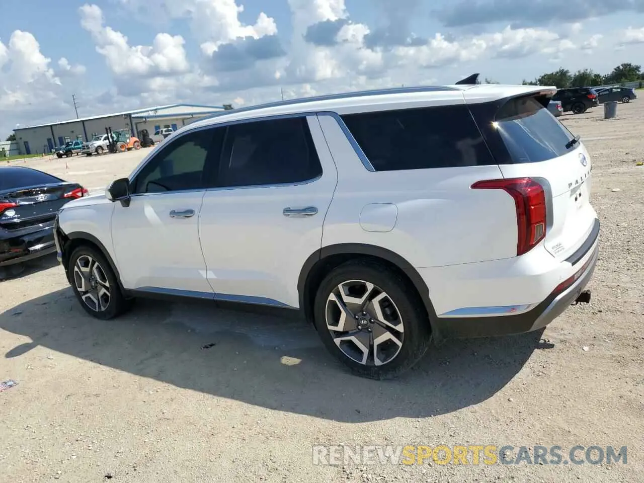2 Photograph of a damaged car KM8R54GE5PU607639 HYUNDAI PALISADE 2023
