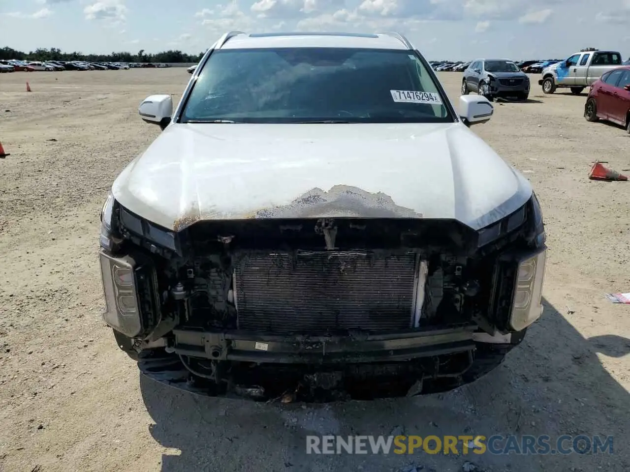 5 Photograph of a damaged car KM8R54GE5PU607639 HYUNDAI PALISADE 2023