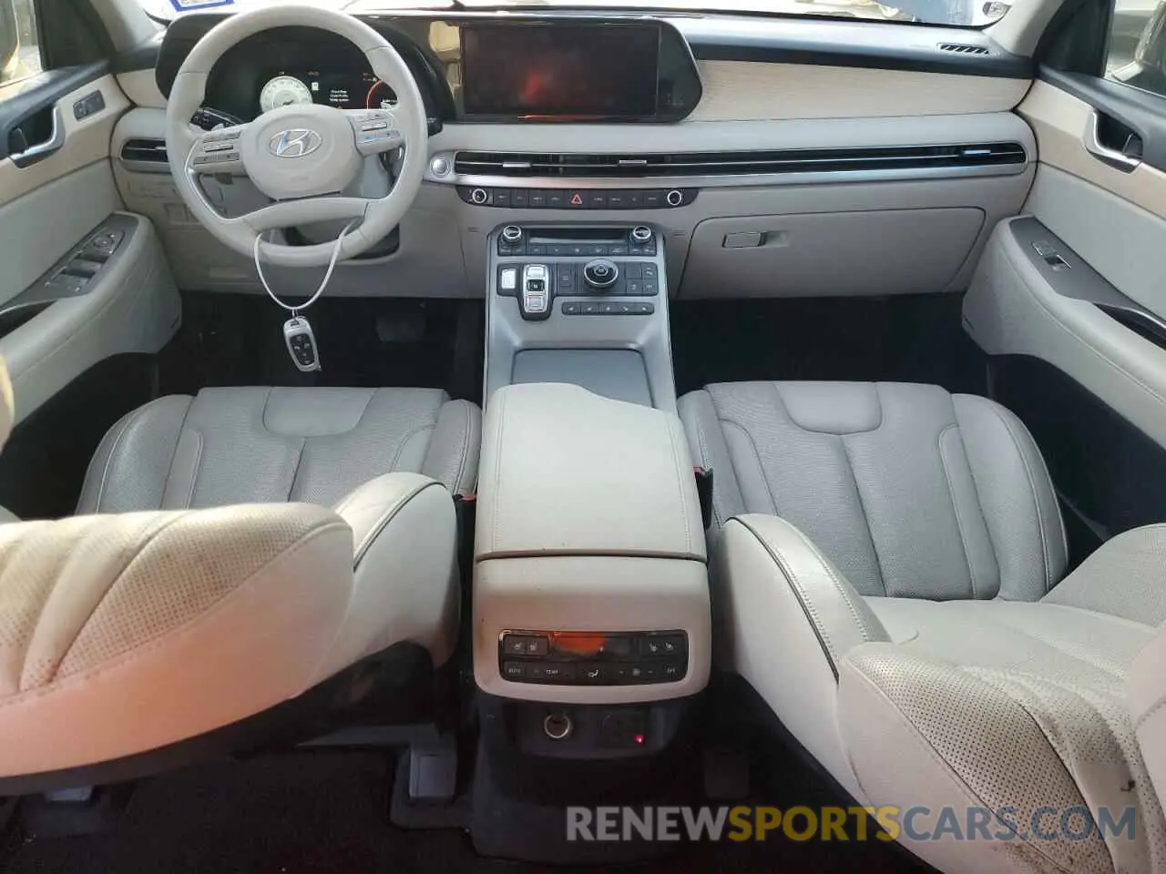 8 Photograph of a damaged car KM8R54GE6PU510496 HYUNDAI PALISADE 2023
