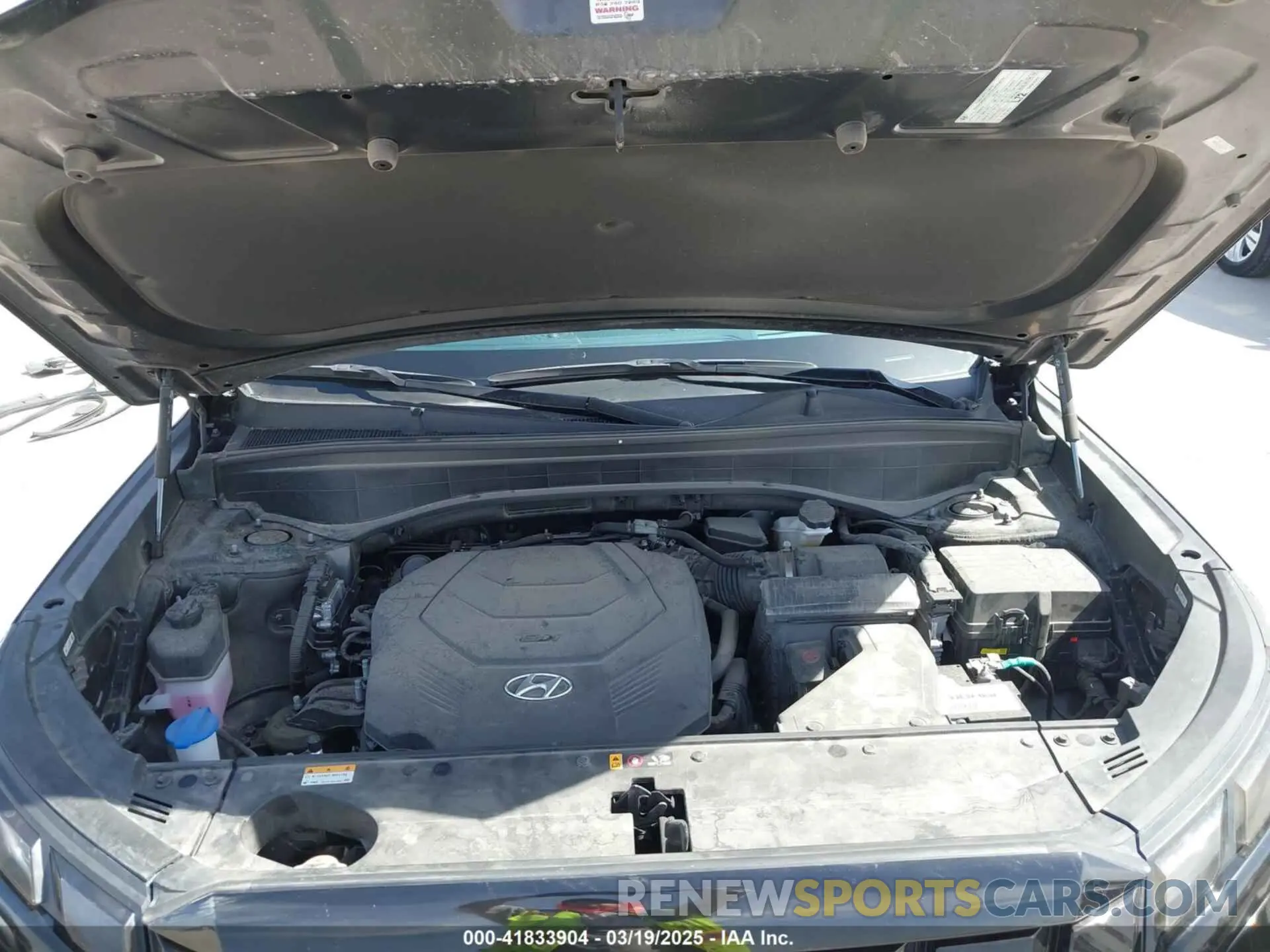 10 Photograph of a damaged car KM8R54GEXPU525177 HYUNDAI PALISADE 2023