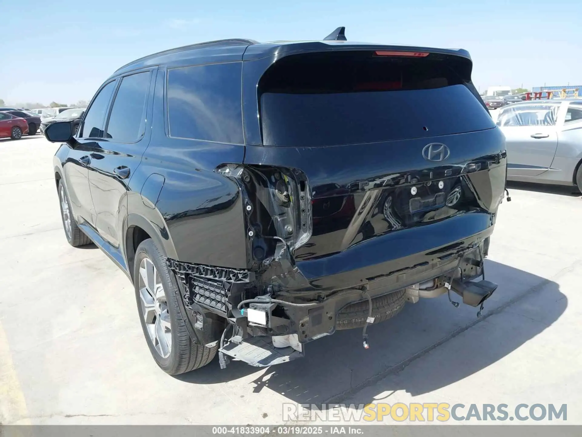 6 Photograph of a damaged car KM8R54GEXPU525177 HYUNDAI PALISADE 2023