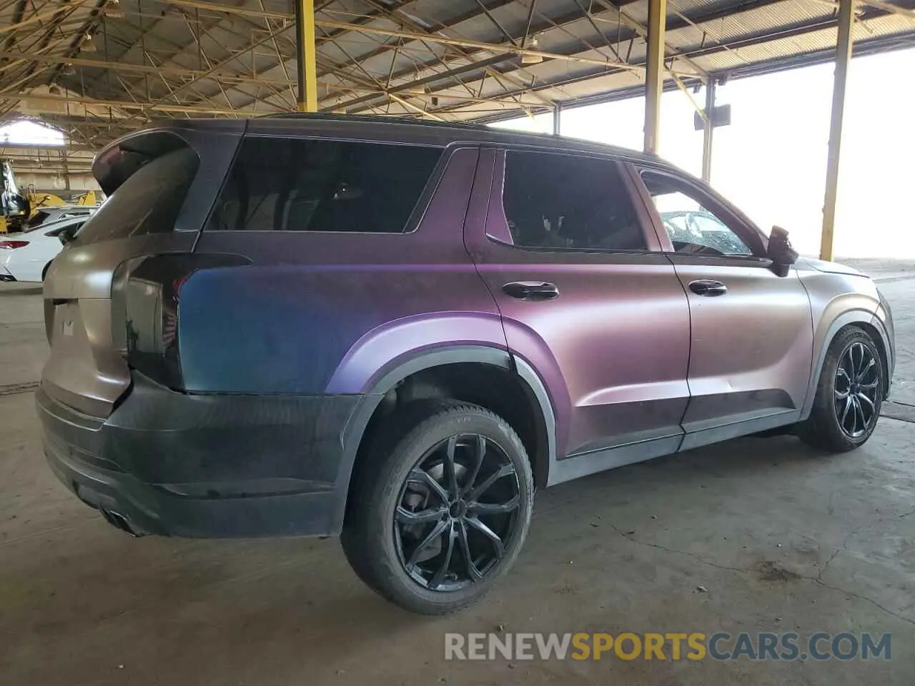 3 Photograph of a damaged car KM8R54GEXPU551844 HYUNDAI PALISADE 2023