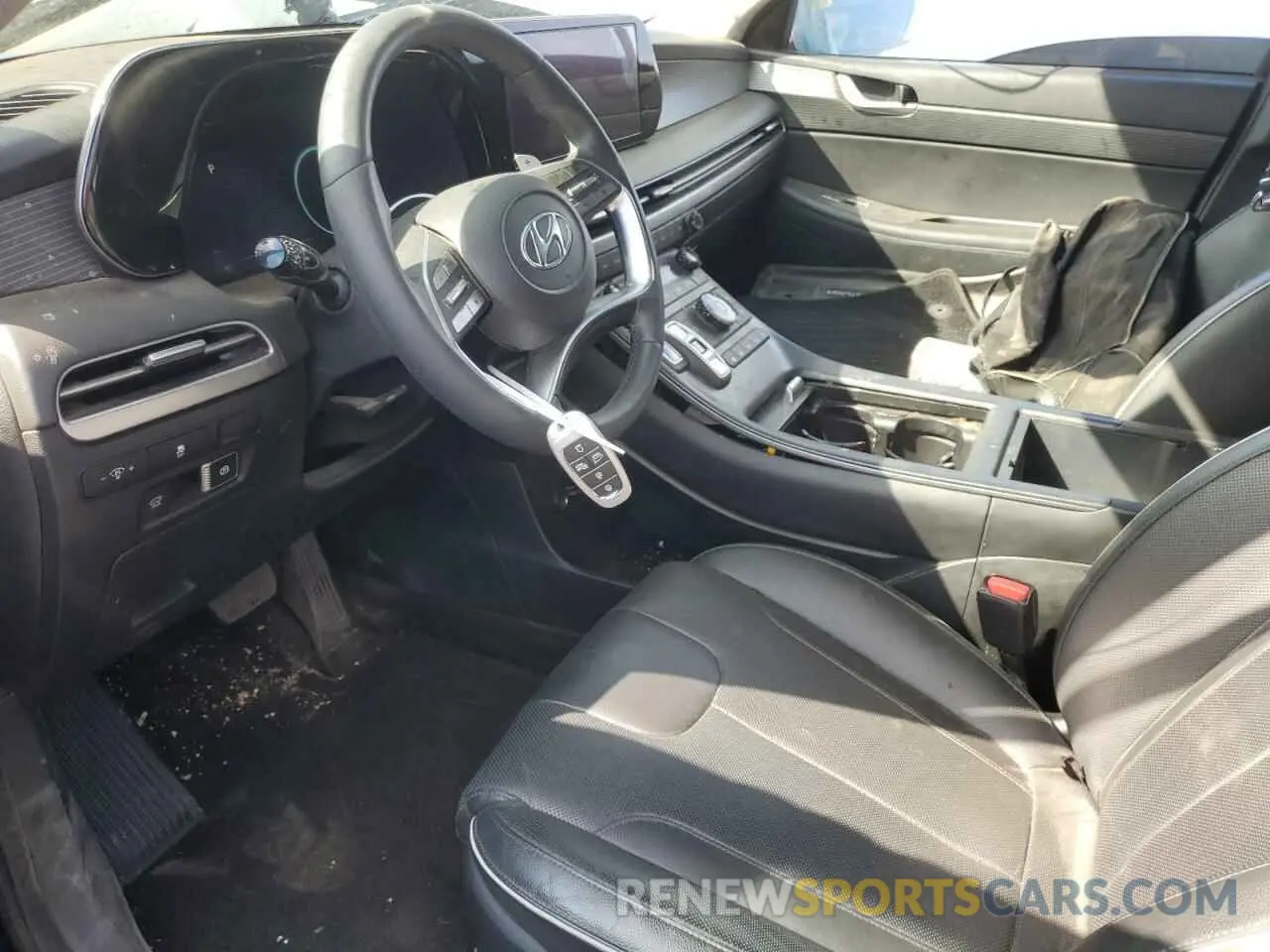 7 Photograph of a damaged car KM8R54GEXPU551844 HYUNDAI PALISADE 2023