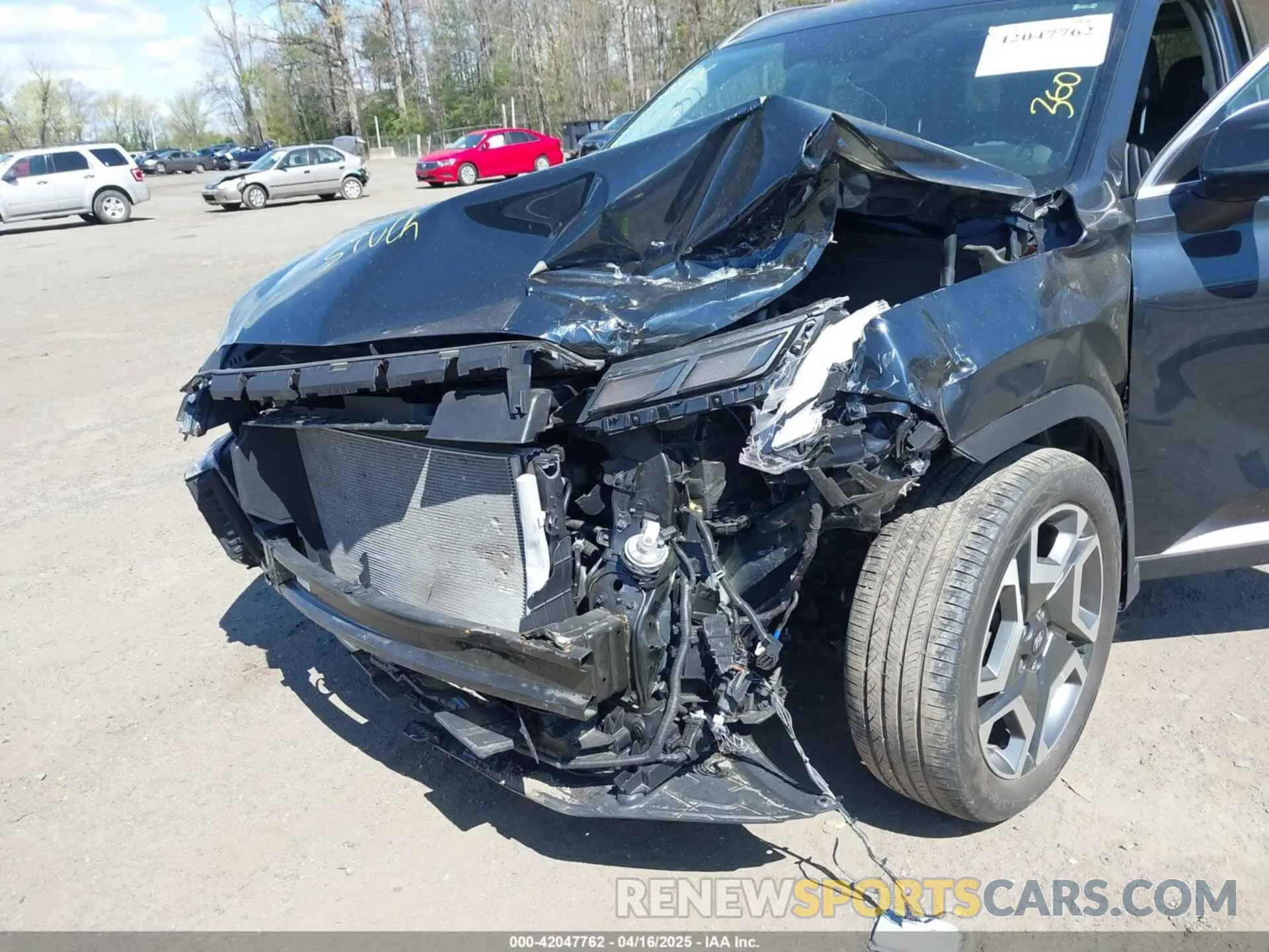 6 Photograph of a damaged car KM8R5DGE0PU536527 HYUNDAI PALISADE 2023