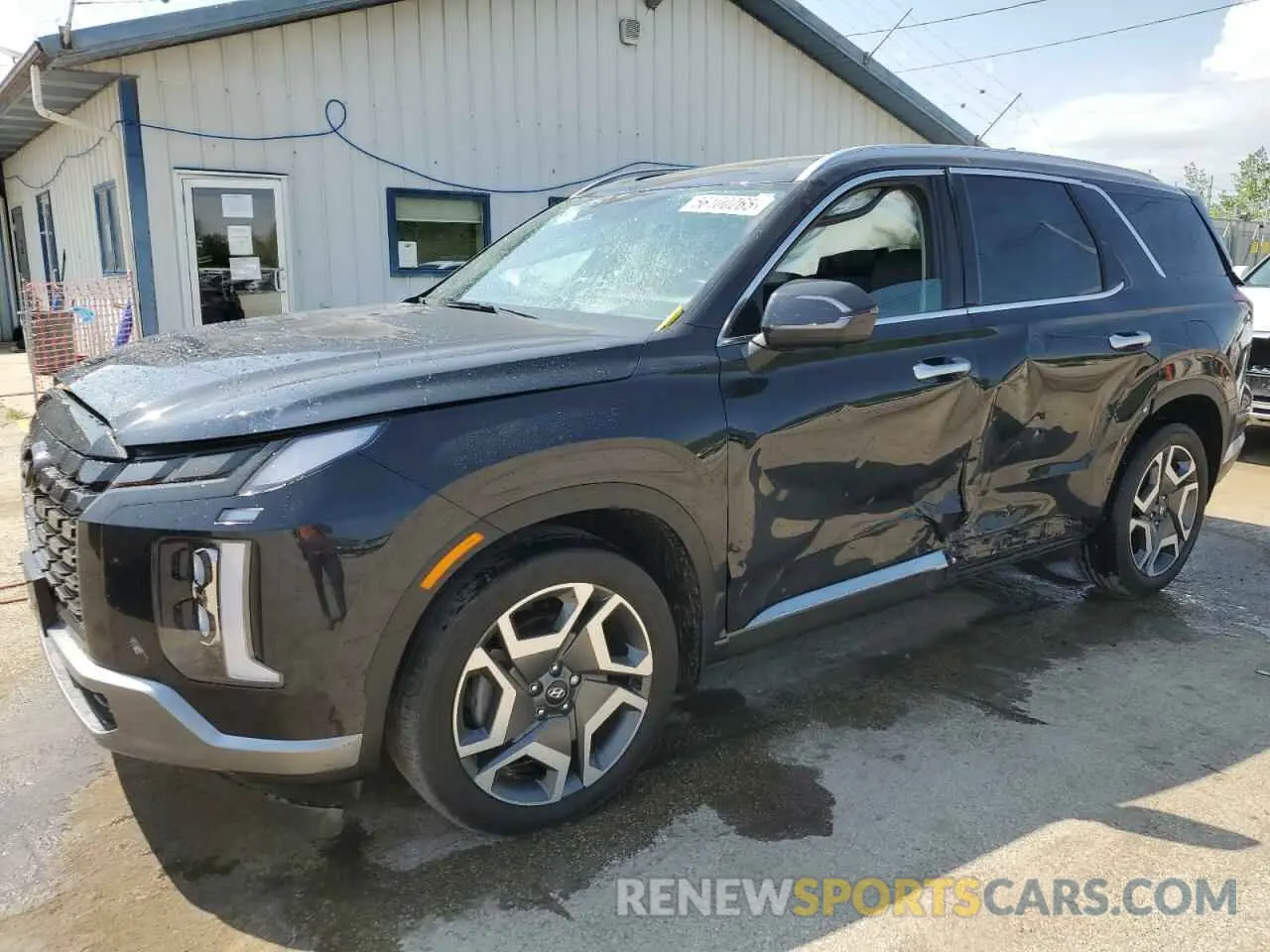 1 Photograph of a damaged car KM8R5DGE1PU578186 HYUNDAI PALISADE 2023