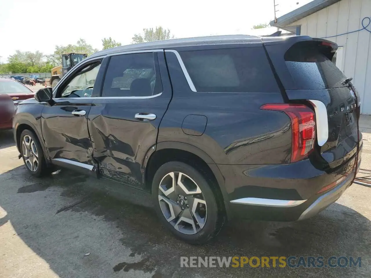 2 Photograph of a damaged car KM8R5DGE1PU578186 HYUNDAI PALISADE 2023