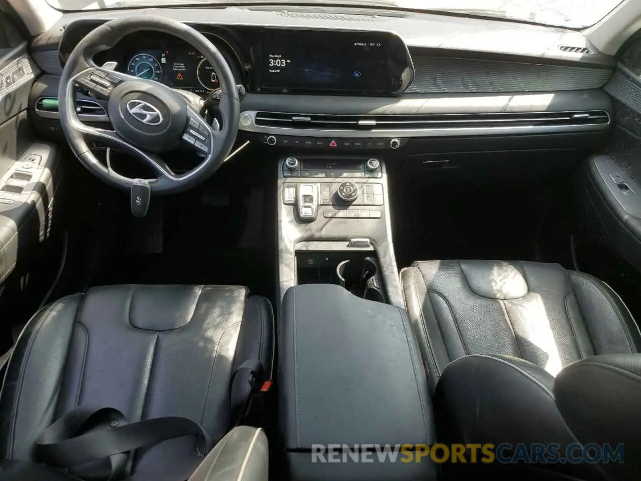 8 Photograph of a damaged car KM8R5DGE1PU578186 HYUNDAI PALISADE 2023