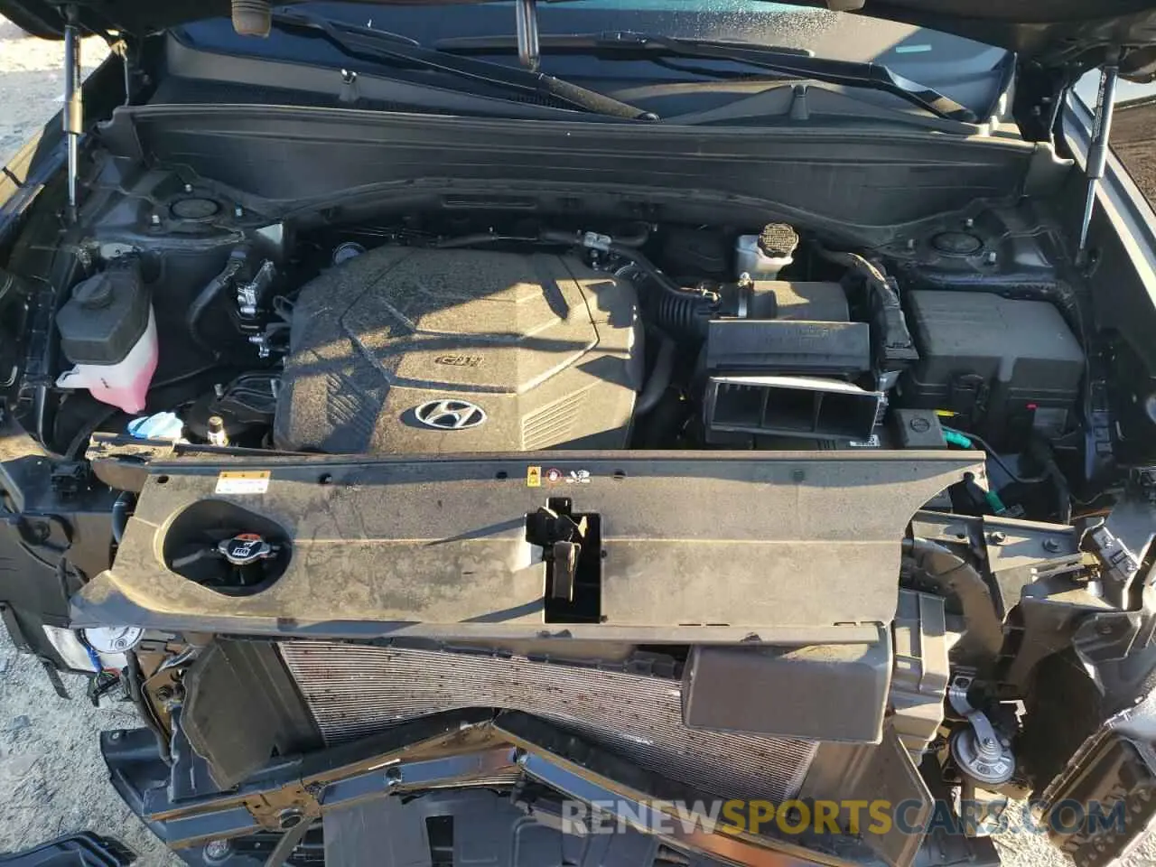 12 Photograph of a damaged car KM8R5DGE1PU605323 HYUNDAI PALISADE 2023