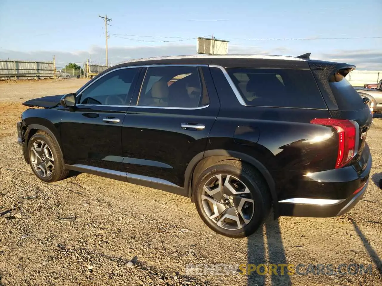 2 Photograph of a damaged car KM8R5DGE1PU605323 HYUNDAI PALISADE 2023