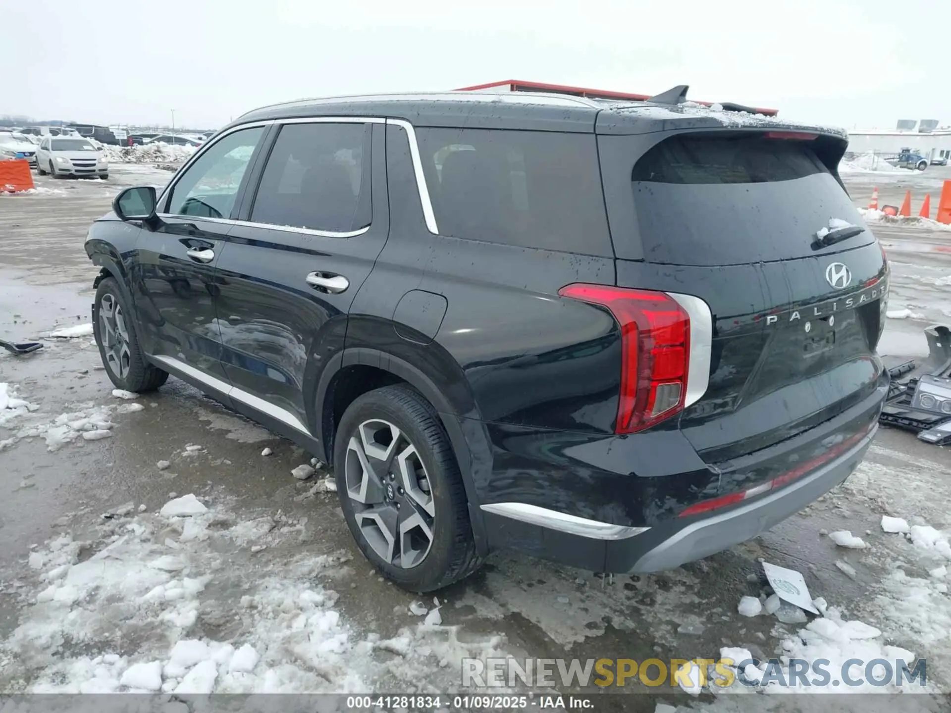 3 Photograph of a damaged car KM8R5DGE3PU565438 HYUNDAI PALISADE 2023