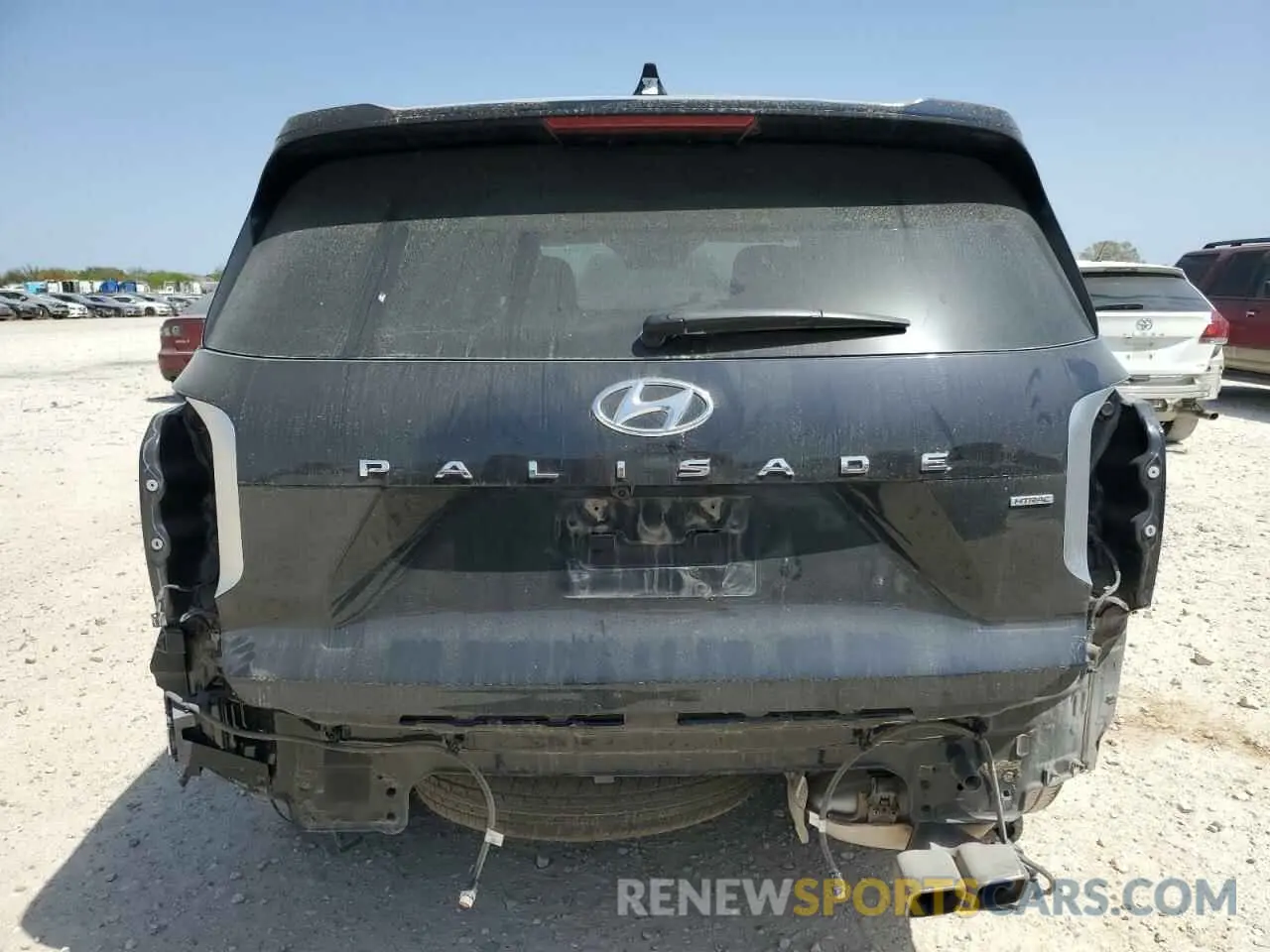 6 Photograph of a damaged car KM8R5DGE3PU633074 HYUNDAI PALISADE 2023