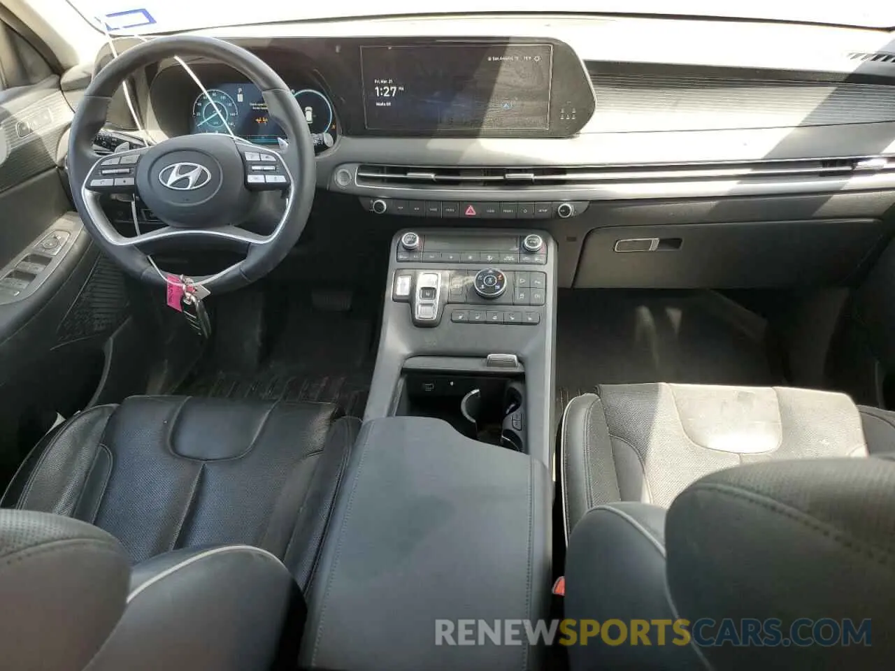 8 Photograph of a damaged car KM8R5DGE3PU633074 HYUNDAI PALISADE 2023