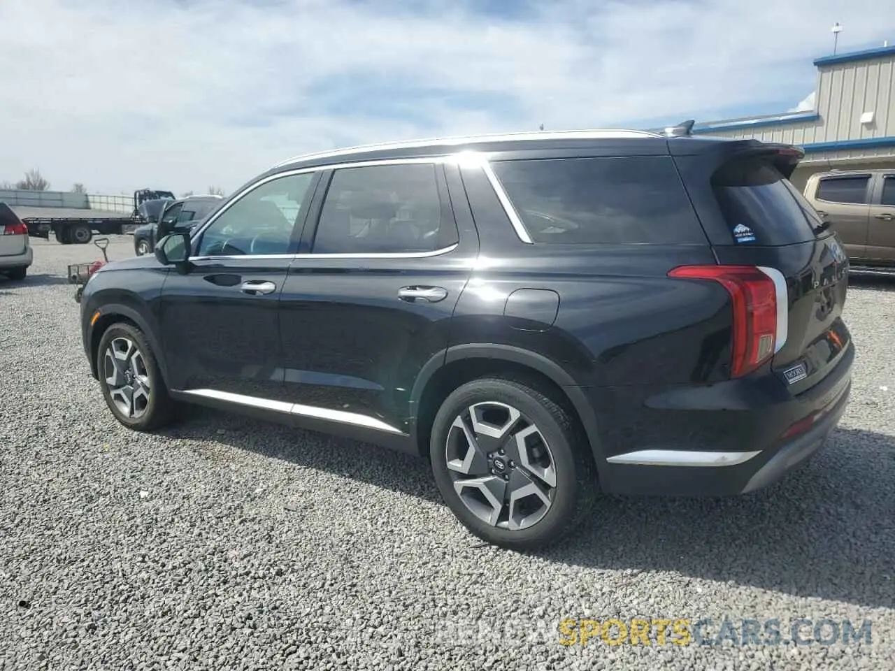 2 Photograph of a damaged car KM8R5DGE6PU516945 HYUNDAI PALISADE 2023