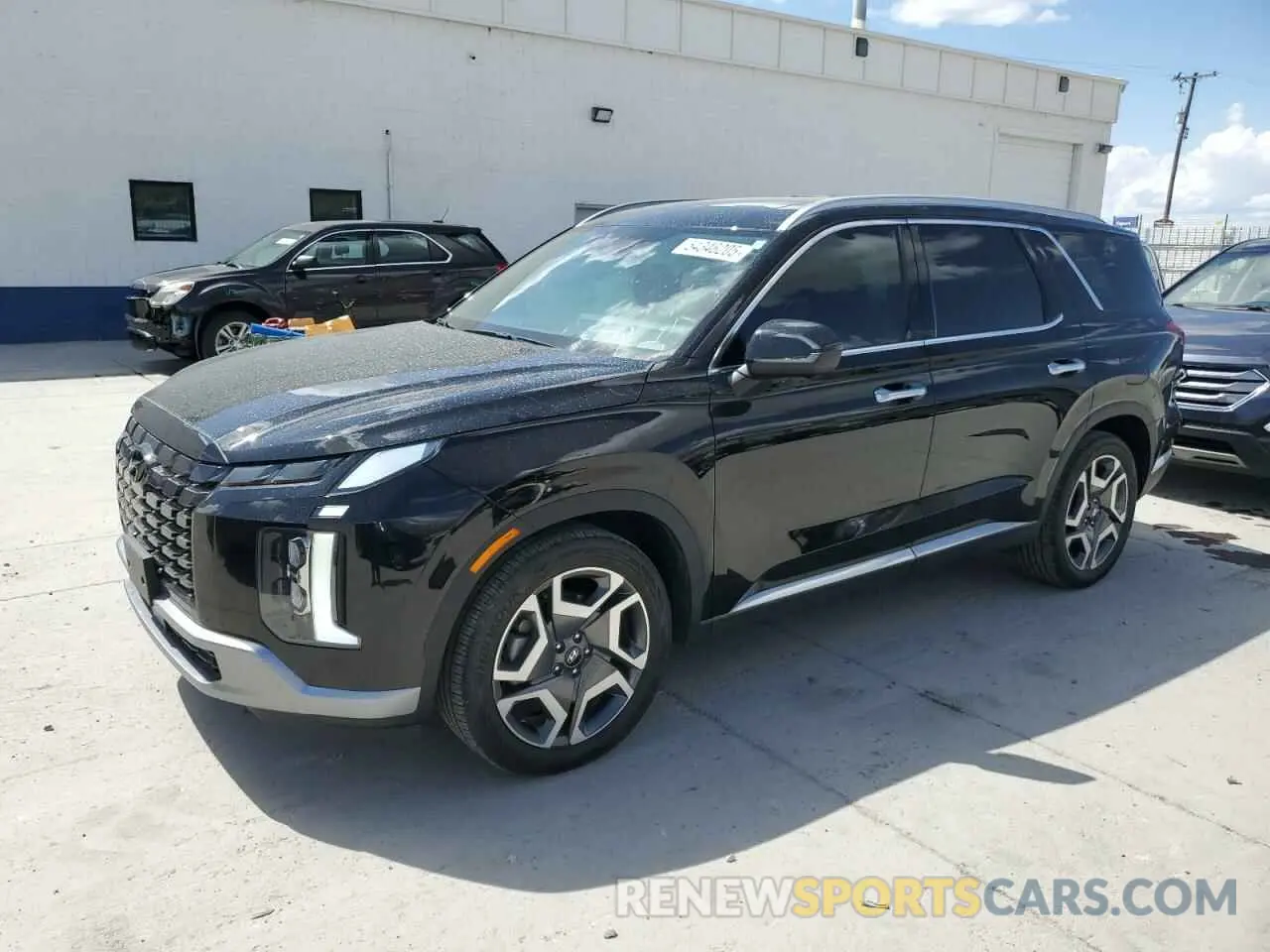 1 Photograph of a damaged car KM8R5DGE6PU557334 HYUNDAI PALISADE 2023