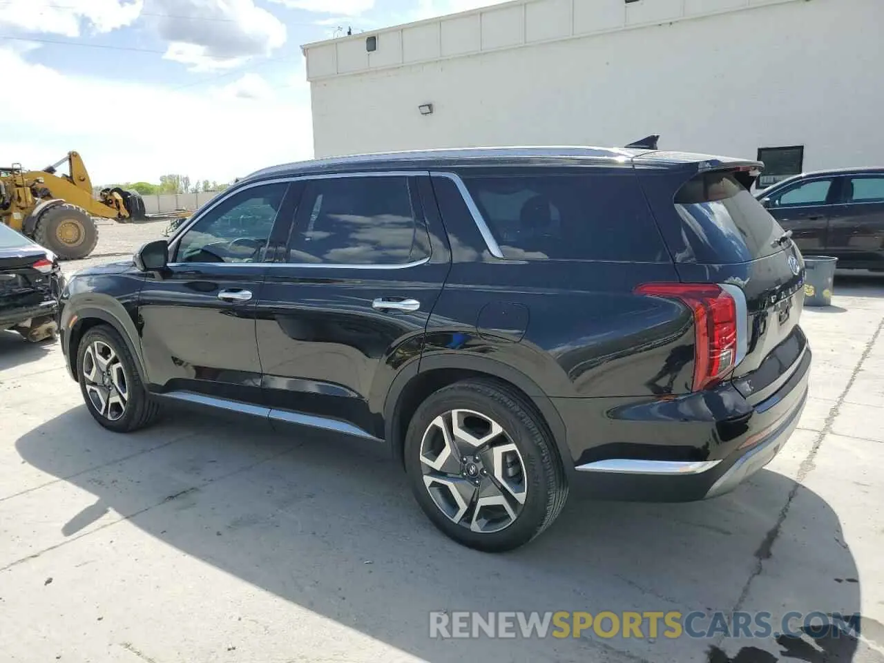 2 Photograph of a damaged car KM8R5DGE6PU557334 HYUNDAI PALISADE 2023