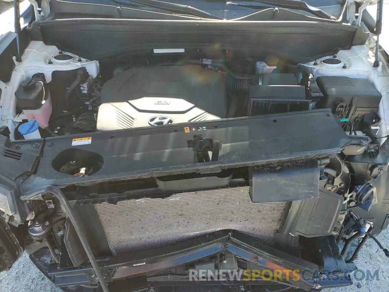 12 Photograph of a damaged car KM8R5DGE6PU598904 HYUNDAI PALISADE 2023