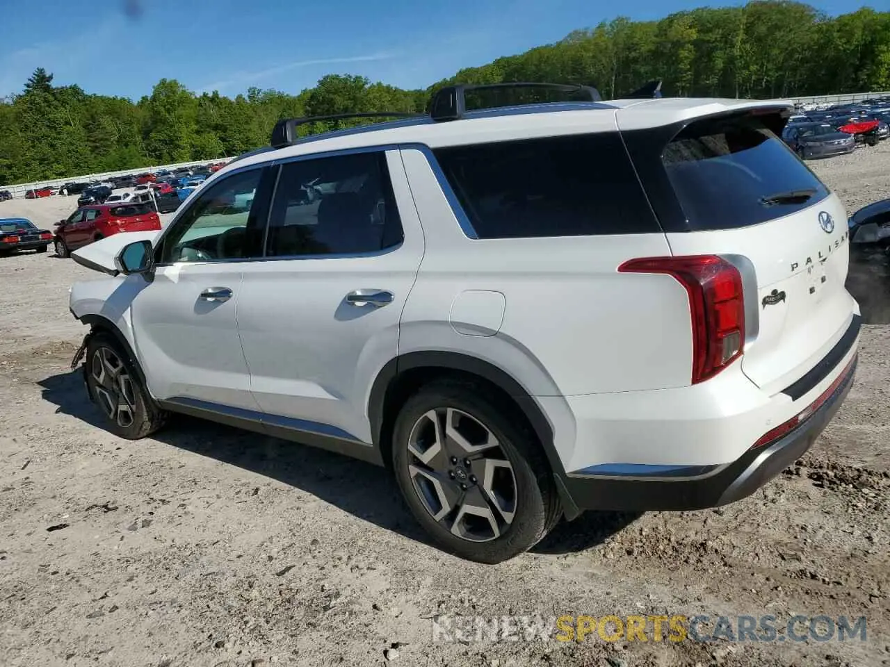 2 Photograph of a damaged car KM8R5DGE6PU598904 HYUNDAI PALISADE 2023