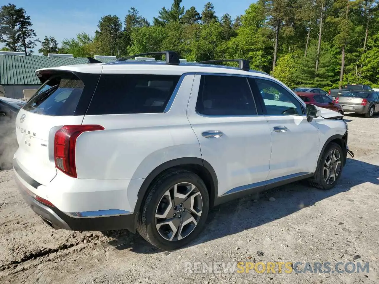 3 Photograph of a damaged car KM8R5DGE6PU598904 HYUNDAI PALISADE 2023
