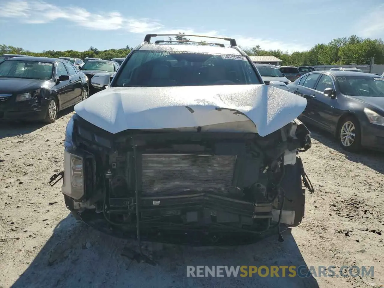 5 Photograph of a damaged car KM8R5DGE6PU598904 HYUNDAI PALISADE 2023
