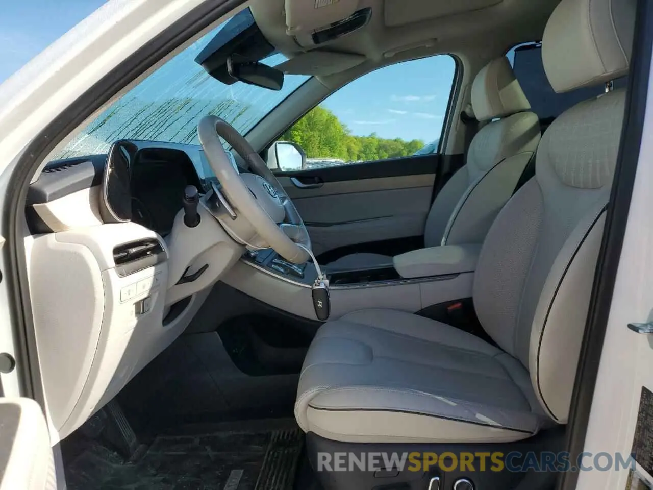 7 Photograph of a damaged car KM8R5DGE6PU598904 HYUNDAI PALISADE 2023