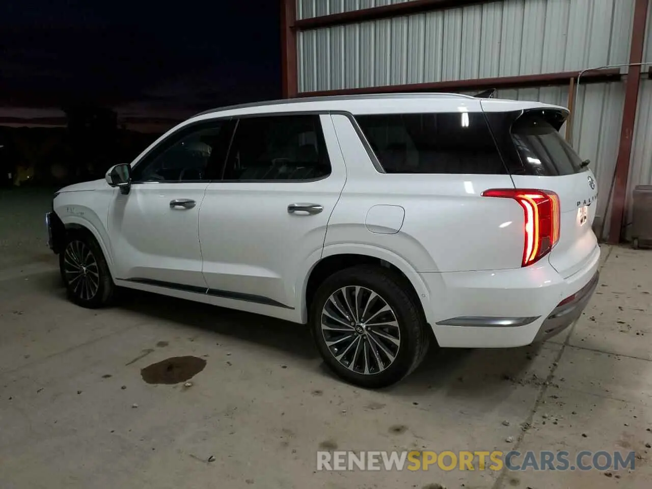 2 Photograph of a damaged car KM8R5DGE6PU599857 HYUNDAI PALISADE 2023