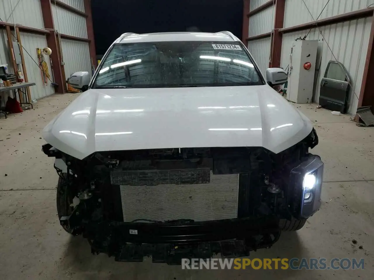 5 Photograph of a damaged car KM8R5DGE6PU599857 HYUNDAI PALISADE 2023