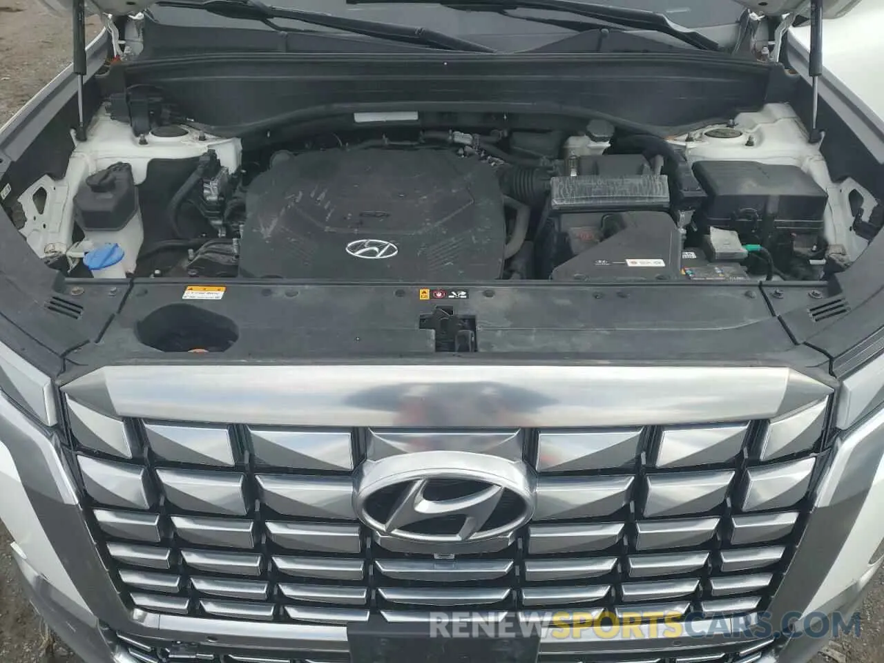 12 Photograph of a damaged car KM8R5DGE7PU533771 HYUNDAI PALISADE 2023