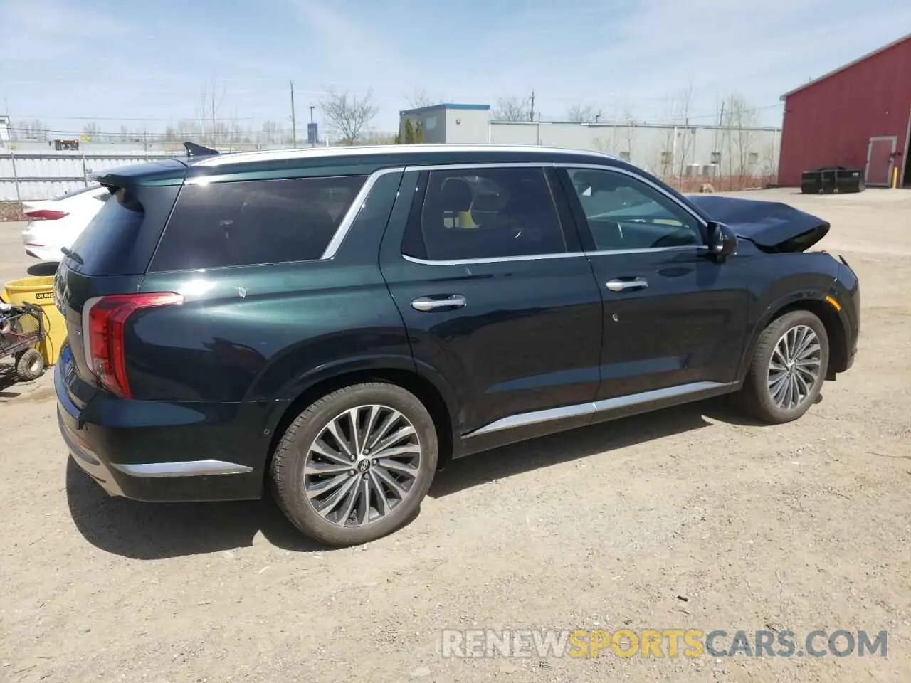 3 Photograph of a damaged car KM8R5DGE8PU632664 HYUNDAI PALISADE 2023