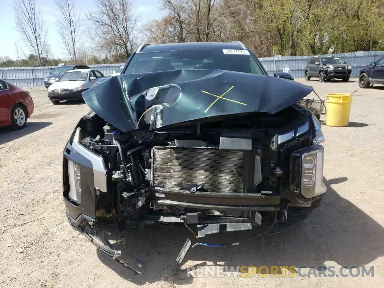 5 Photograph of a damaged car KM8R5DGE8PU632664 HYUNDAI PALISADE 2023