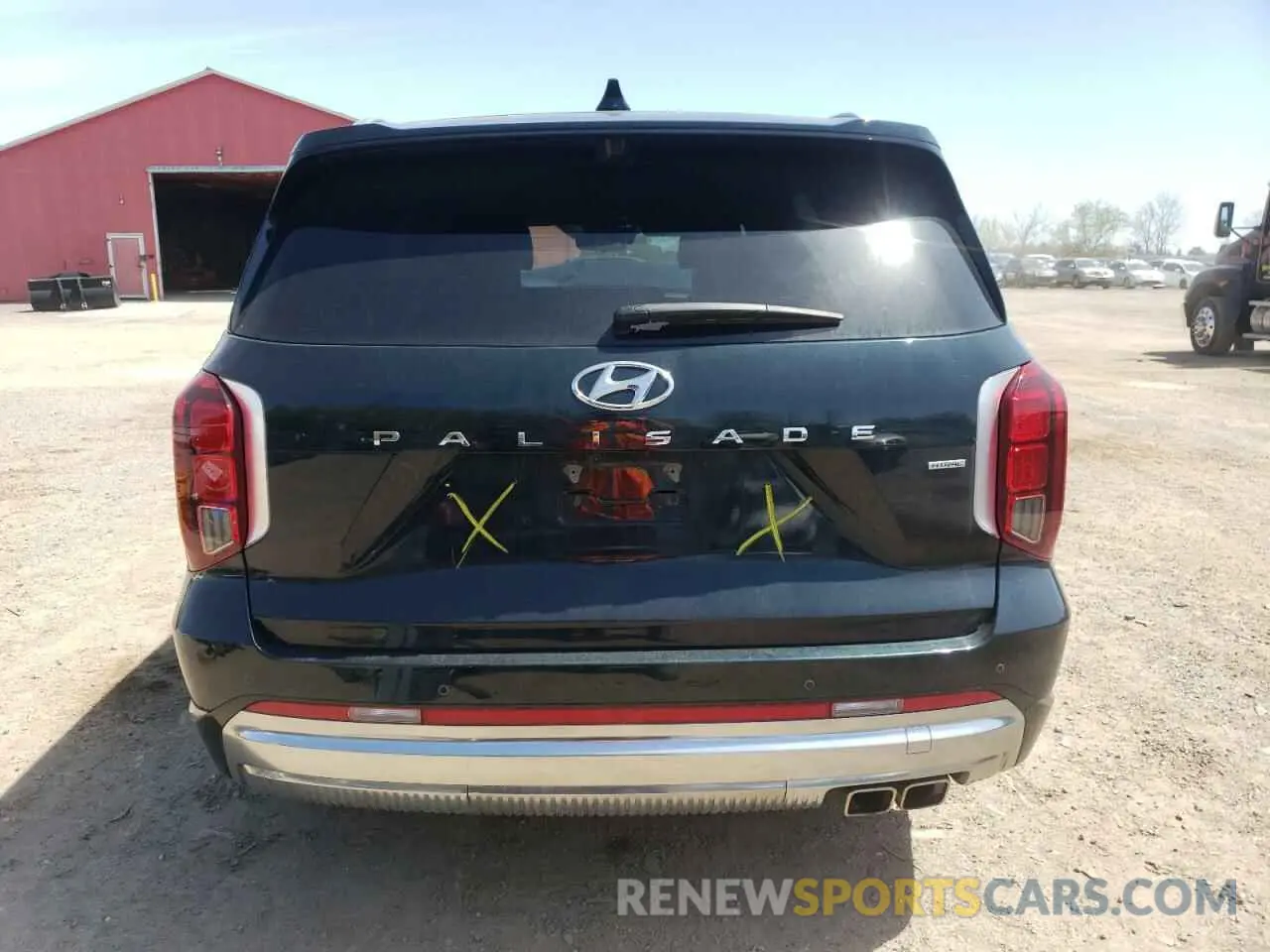 6 Photograph of a damaged car KM8R5DGE8PU632664 HYUNDAI PALISADE 2023