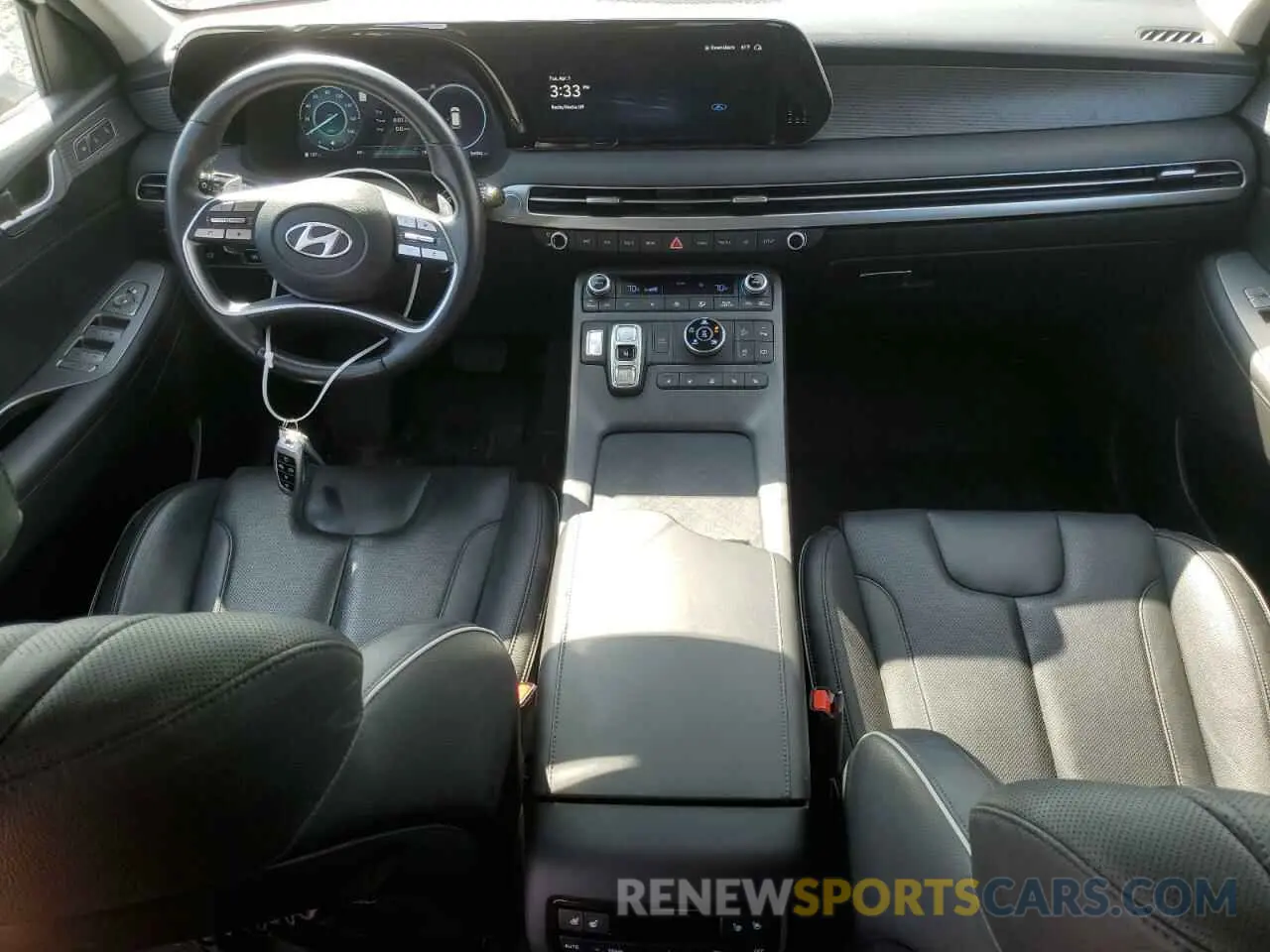 8 Photograph of a damaged car KM8R5DGEXPU493976 HYUNDAI PALISADE 2023