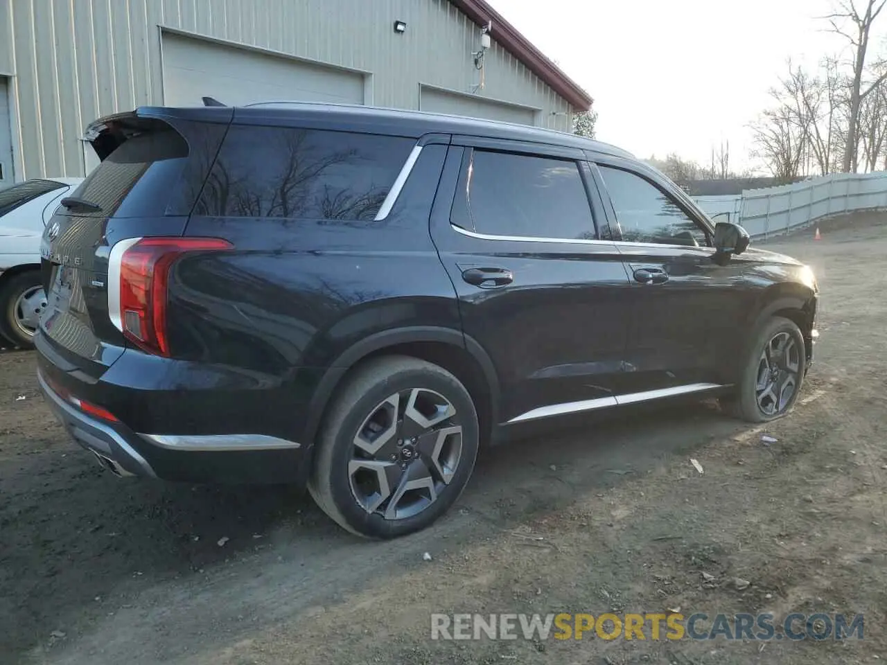 3 Photograph of a damaged car KM8R5DGEXPU567848 HYUNDAI PALISADE 2023