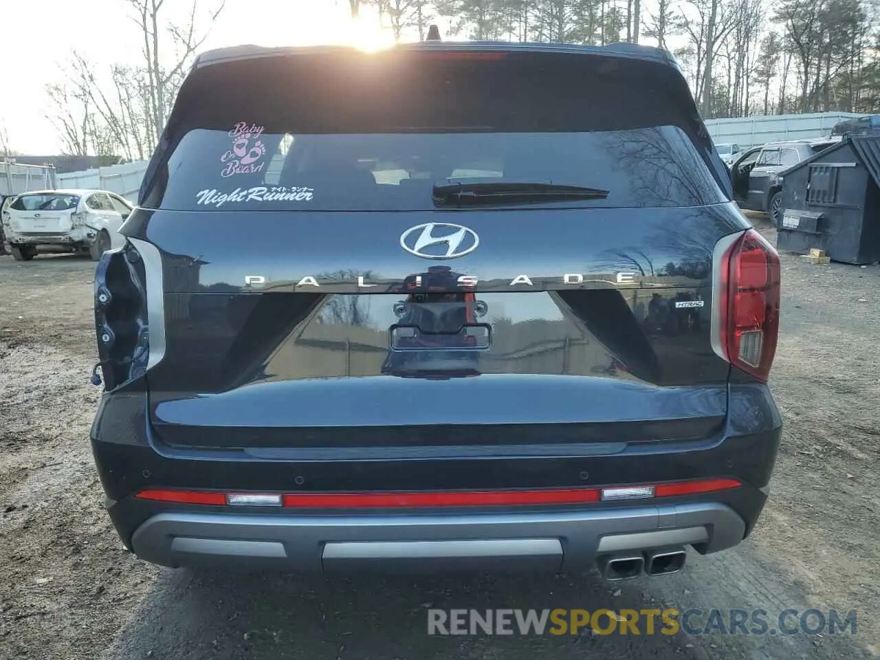 6 Photograph of a damaged car KM8R5DGEXPU567848 HYUNDAI PALISADE 2023