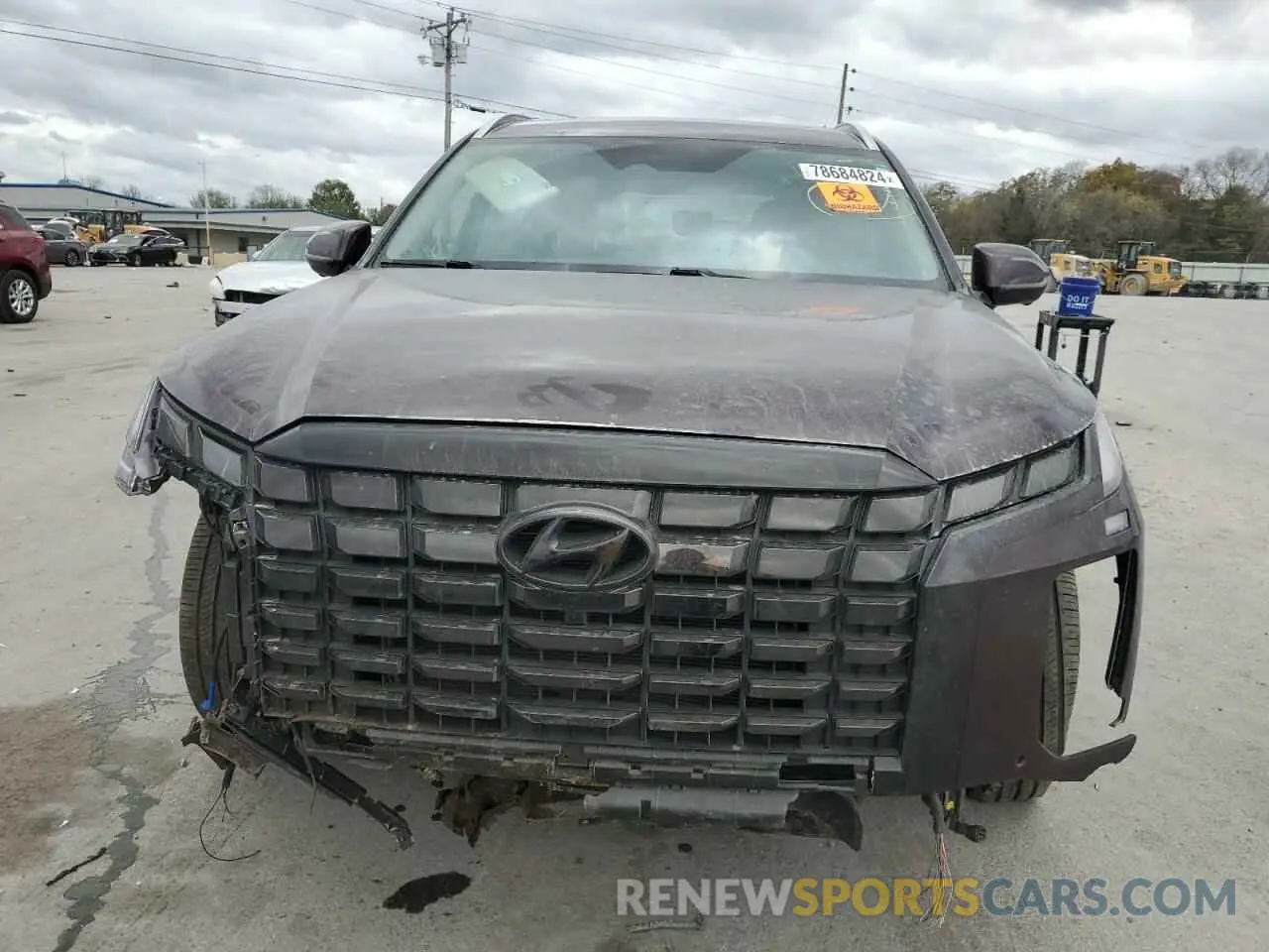 5 Photograph of a damaged car KM8R5DGEXPU605708 HYUNDAI PALISADE 2023