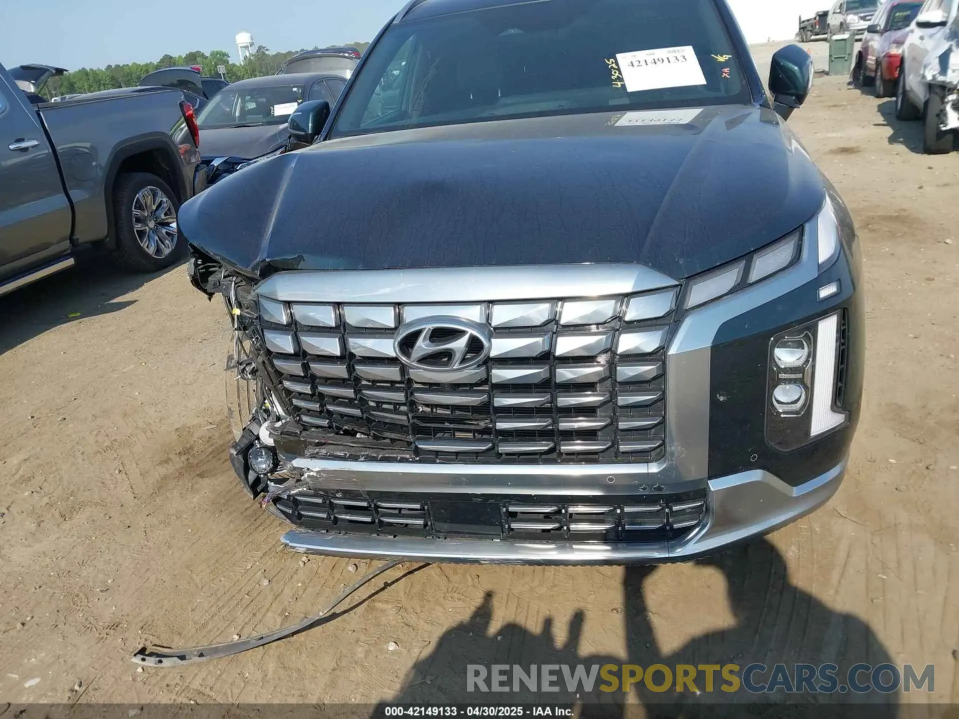 12 Photograph of a damaged car KM8R74GE0PU504784 HYUNDAI PALISADE 2023