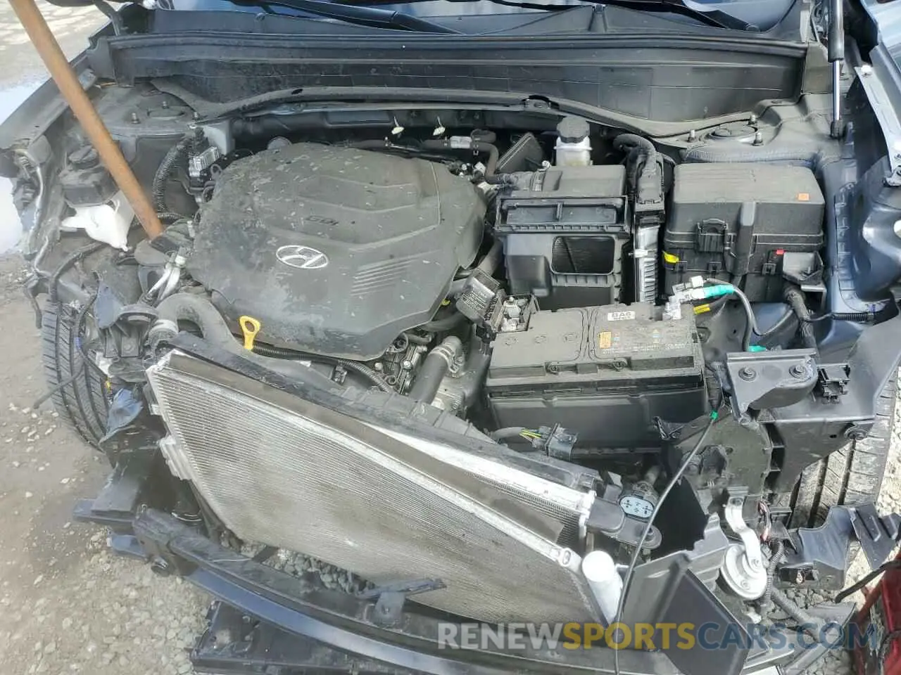 12 Photograph of a damaged car KM8R74GE3PU516170 HYUNDAI PALISADE 2023