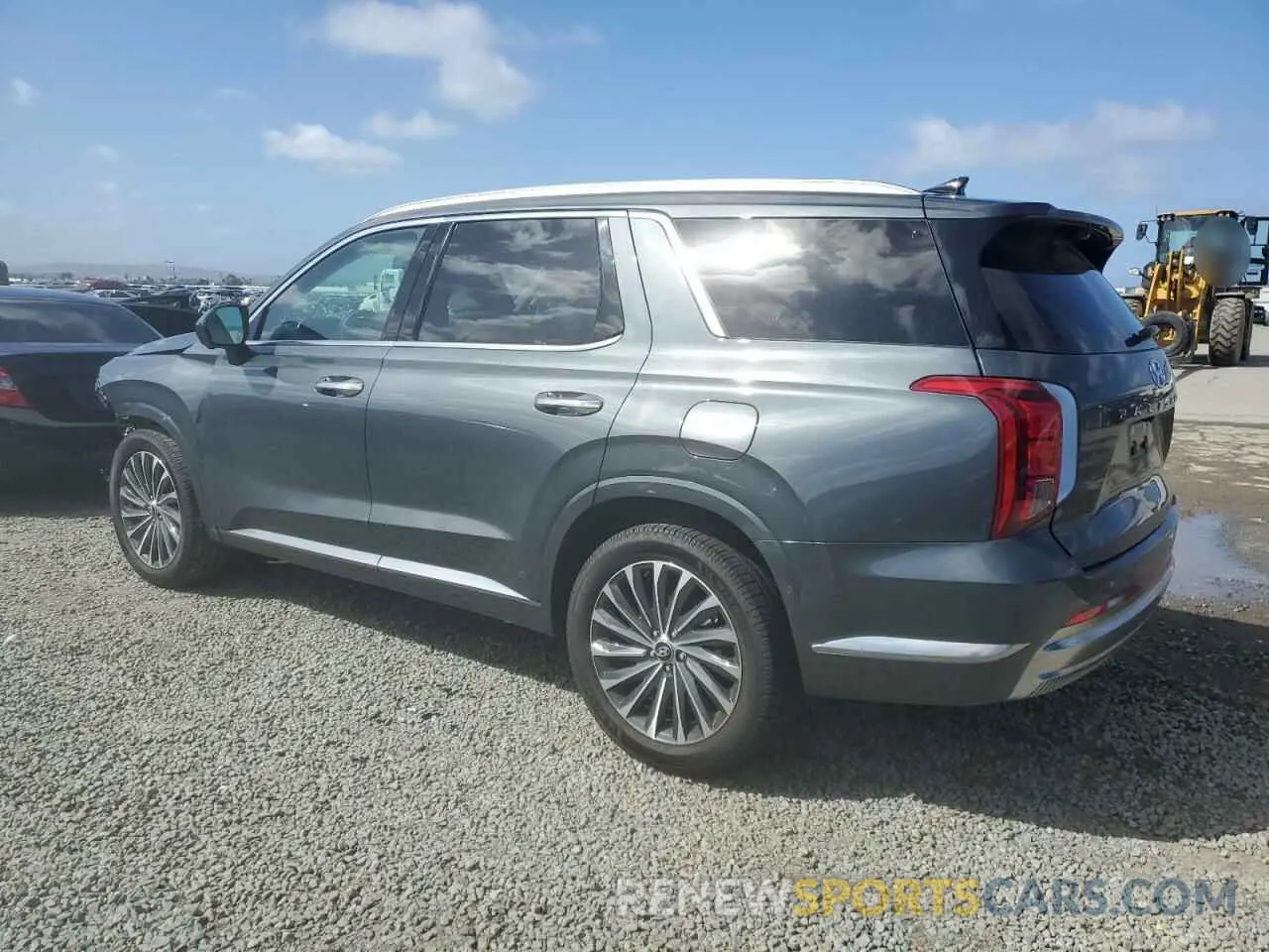 2 Photograph of a damaged car KM8R74GE3PU516170 HYUNDAI PALISADE 2023