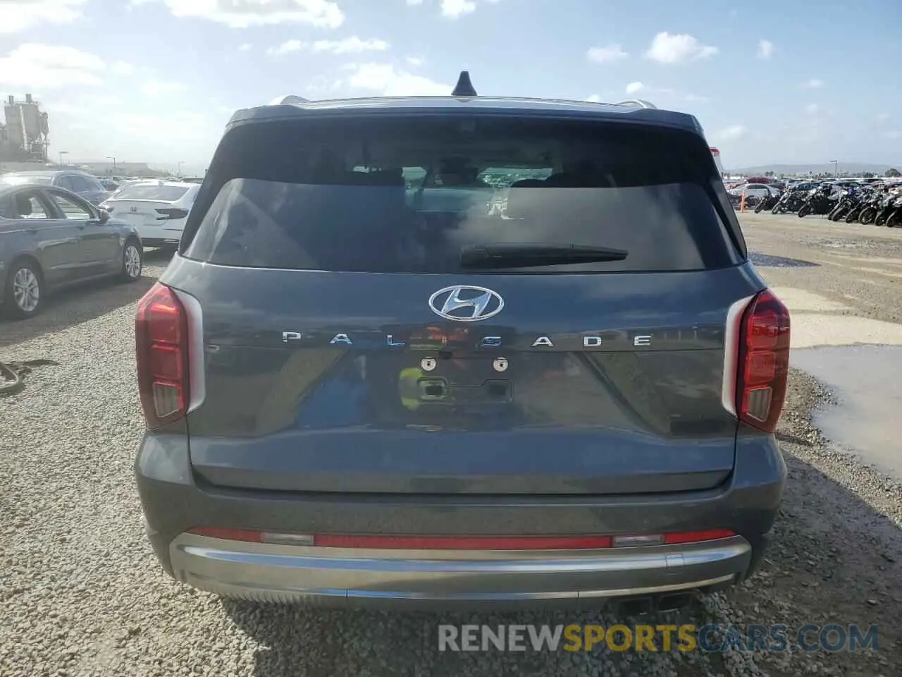 6 Photograph of a damaged car KM8R74GE3PU516170 HYUNDAI PALISADE 2023