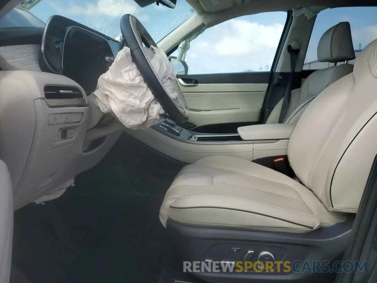7 Photograph of a damaged car KM8R74GE3PU516170 HYUNDAI PALISADE 2023