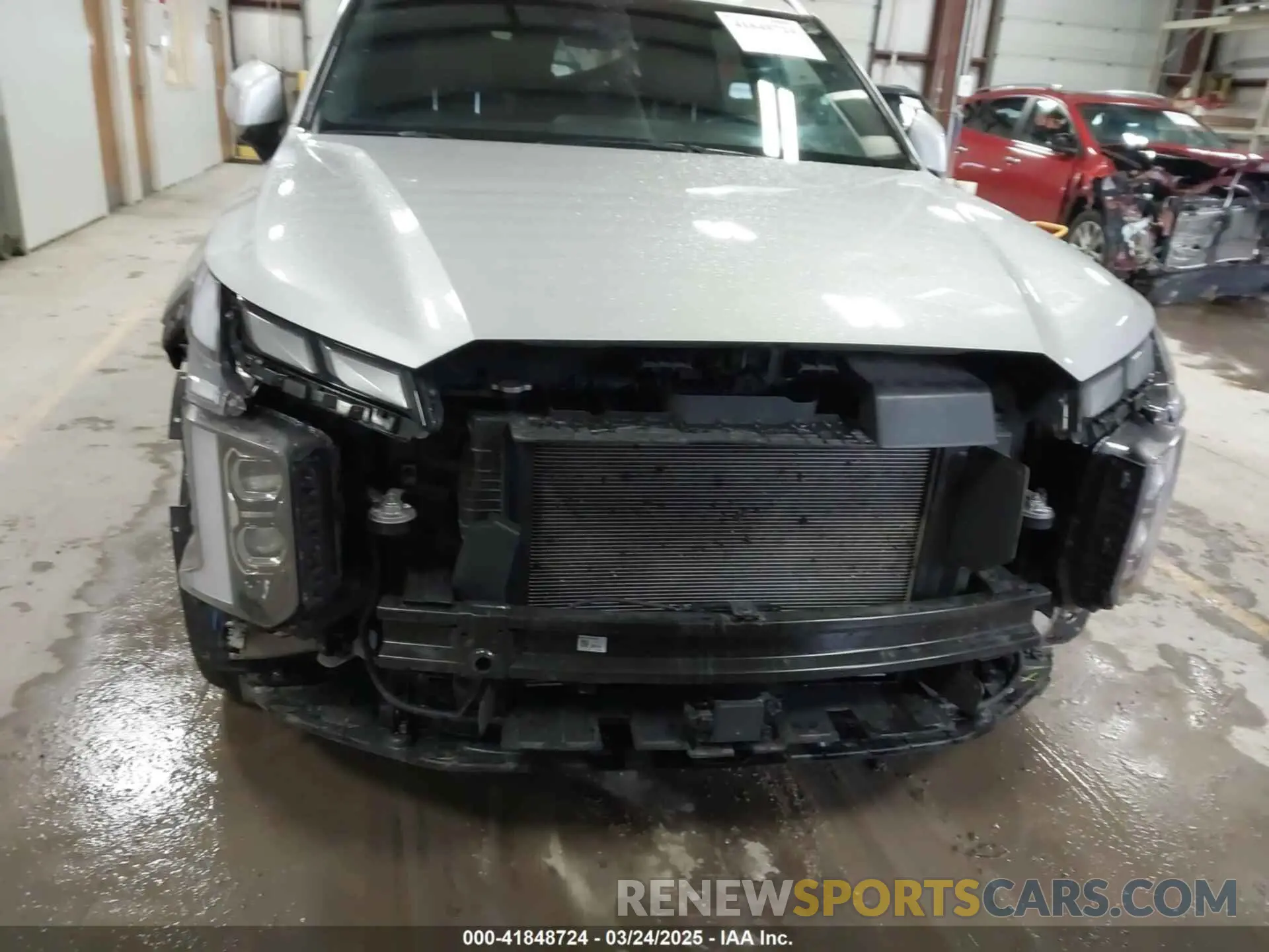 6 Photograph of a damaged car KM8R74GE3PU542574 HYUNDAI PALISADE 2023
