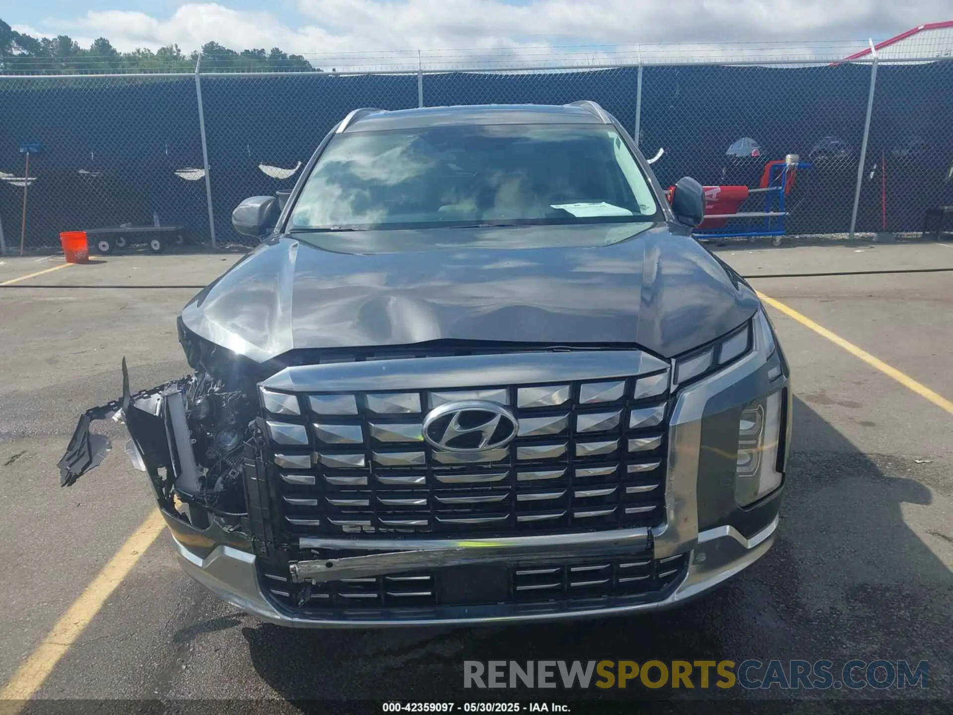 12 Photograph of a damaged car KM8R74GE3PU625518 HYUNDAI PALISADE 2023